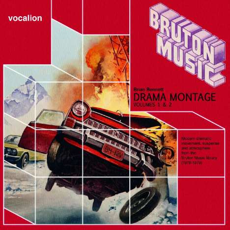 Brian Bennett: Filmmusik: Brutton Music: Drama Montage Vol. 1 &amp; 2, 2 CDs