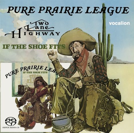 Pure Prairie League: Two Lane Highway / If The Shoes Fits, Super Audio CD