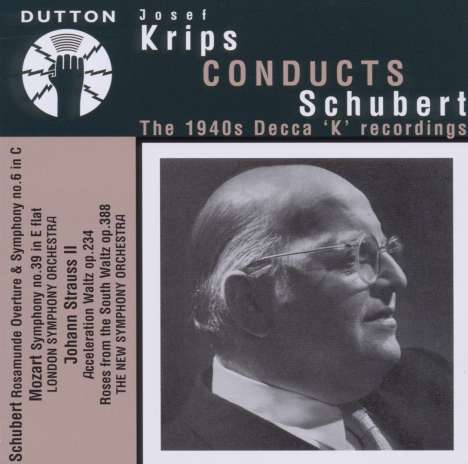 Josef Krips conducts Schubert, CD