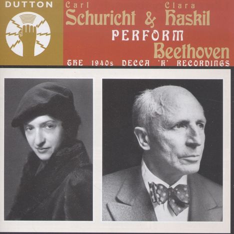 Carl Schuricht &amp; Clara Haskil perform Beethoven, CD