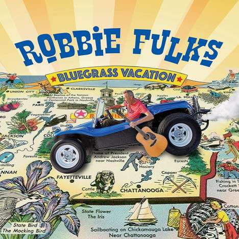Robbie Fulks: Bluegrass Vacation (Limited Edition) (Blue Vinyl), LP