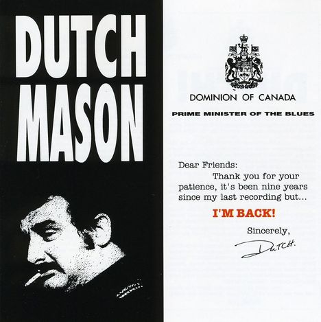 Dutch Mason: I'm Back, CD