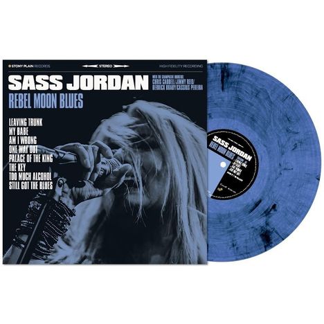 Sass Jordan: Rebel Moon Blues (Colored Vinyl), LP