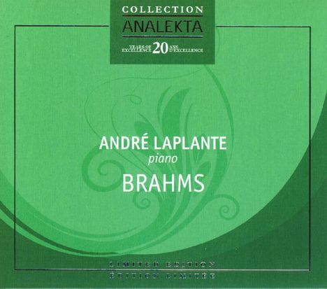 Johannes Brahms (1833-1897): Klaviersonate Nr.3 op.5, CD