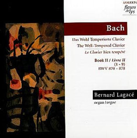 Johann Sebastian Bach (1685-1750): Das Wohltemperierte Klavier 2 (Teil 1), CD