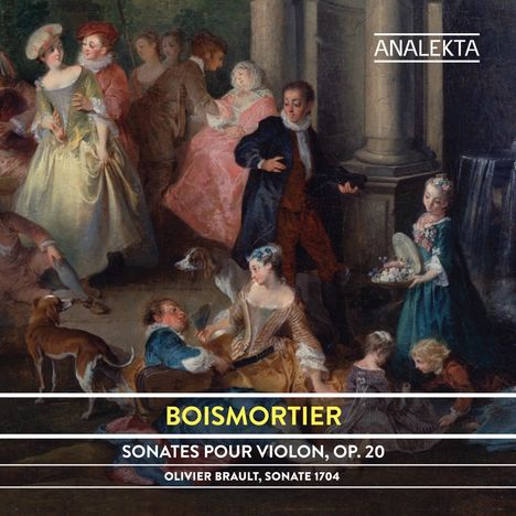 Joseph Bodin de Boismortier (1689-1755): Sonaten für Violine &amp; Bc op.20 Nr.1-6, CD