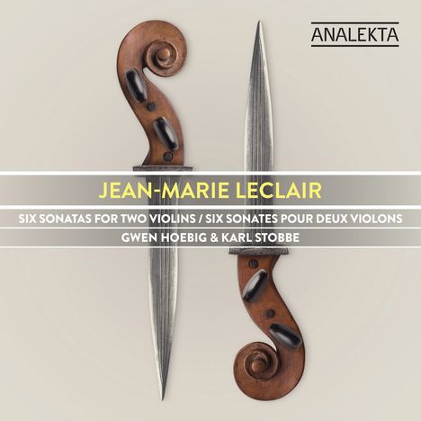 Jean Marie Leclair (1697-1764): Sonaten für 2 Violinen op.3 Nr.1-6, CD