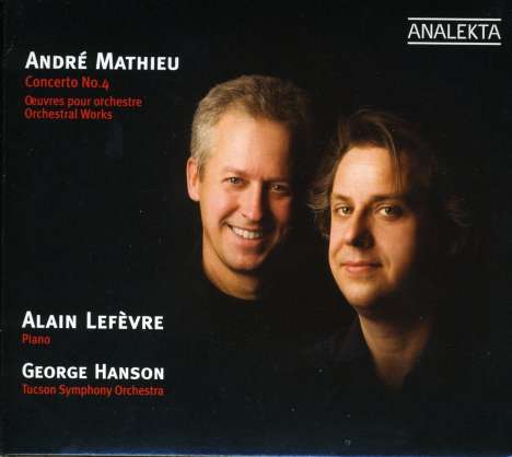 Andre Mathieu (1929-1968): Klavierkonzert Nr.4, CD