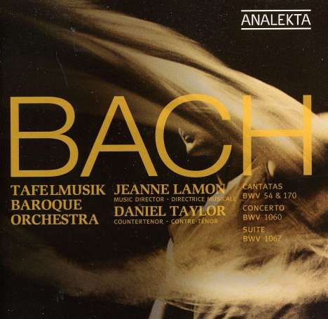 Johann Sebastian Bach (1685-1750): Kantaten BWV 54 &amp; 170, CD