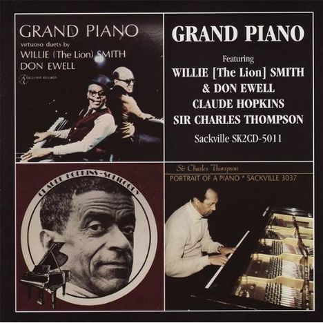 Willie 'The Lion' Smith & Don Ewell: Grand Piano, 2 CDs