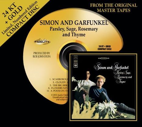 Simon &amp; Garfunkel: Parsley, Sage, Rosemary And Thyme (Ltd. 24 Karat Gold-HDCD), CD