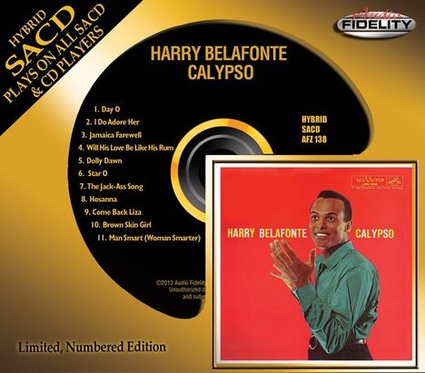 Harry Belafonte: Calypso (Limited Numbered Edition) (Hybrid-SACD), Super Audio CD