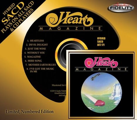 Heart: Magazine (Hybrid-SACD) (Limited Numbered Edition), Super Audio CD