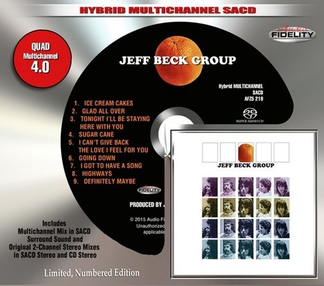 Jeff Beck: Jeff Beck Group (Limited Numbered Edition) (Hybrid-SACD), Super Audio CD