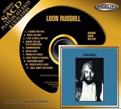 Leon Russell: Leon Russell (Limited-Numbered-Edition) (Hybrid-SACD), Super Audio CD