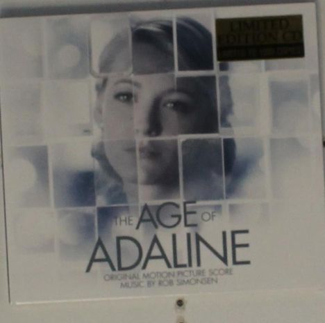 Filmmusik: Age Of Adaline (DT: Für immer Adaline) (Score) (Limited Edition), CD