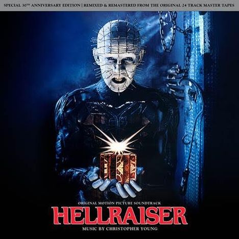 Christopher Young (geb. 1957): Filmmusik: Hellraiser (30th Anniversary Edition) (remastered) (Red/Black Bloodshed Vinyl), LP