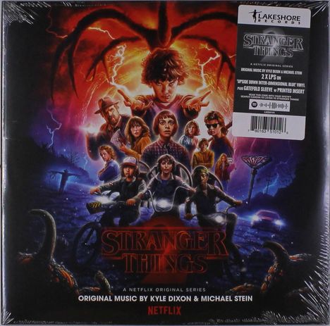 Kyle Dixon &amp; Michael Stein: Filmmusik: Stranger Things: Season 2 (O.S.T.) (Blue Vinyl), 2 LPs