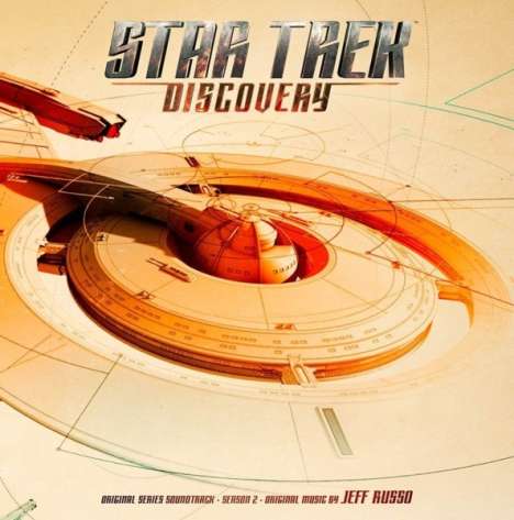 Jeff Russo: Filmmusik: Star Trek Discovery Season 2 (Limited Edition) (Interstellar Splatter Vinyl), 2 LPs