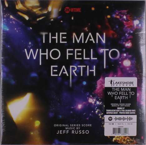 Jeff Russo: Filmmusik: The Man Who Fell To Earth (O.S.T.) (Translucent Blue &amp; Pink Vinyl), 2 LPs