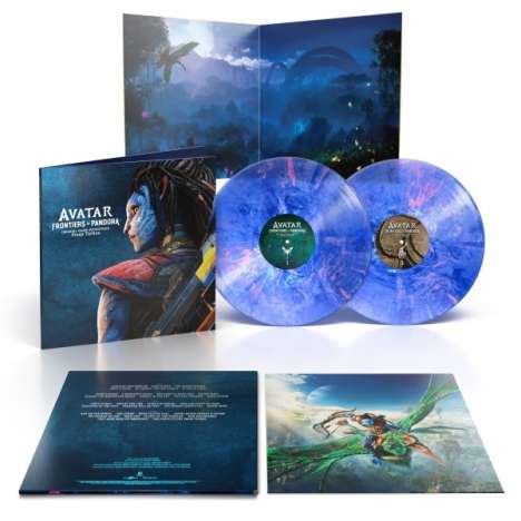 Pinar Toprak: Filmmusik: Avatar: Frontiers Of Pandora (Translucent Blue &amp; P, 2 LPs