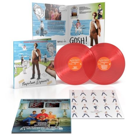 Filmmusik: Napoleon Dynamite (20th Anniversary Edition) (Transparent Red Vinyl), 2 LPs