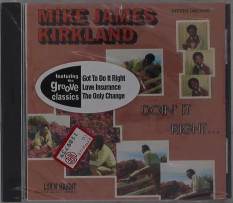 Mike James Kirkland: Doin' It Right, CD