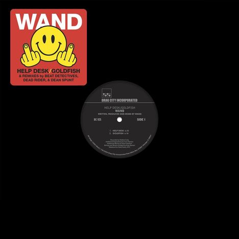 Wand: Help Desk/Goldfish EP, Single 12"