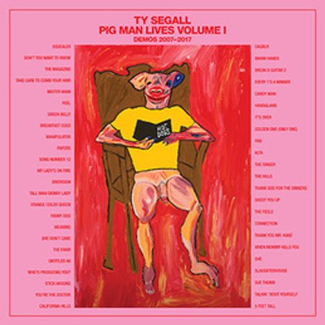 Ty Segall: Pig Man Lives Vol.1: Demos 2007 - 2017, 4 LPs