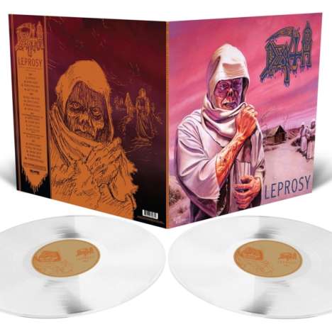 Death (Metal): Leprosy (Limited Edition) (Milky Clear Vinyl), 2 LPs