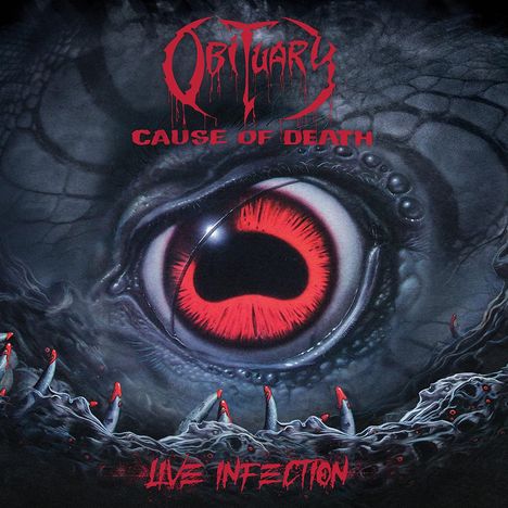 Obituary: Cause Of Death: Live Infection (Red Vinyl), LP