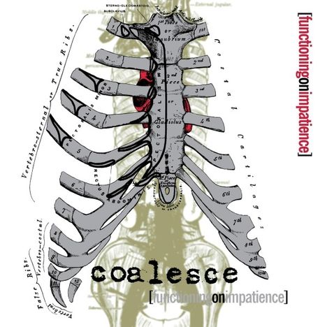 Coalesce: Functioning On Impatience (White W/ Red/Gold/Silver Splatter Vinyl) (45 RPM), LP