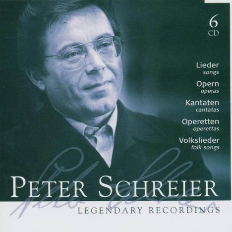 Peter Schreier - Legendary Recordings, 6 CDs