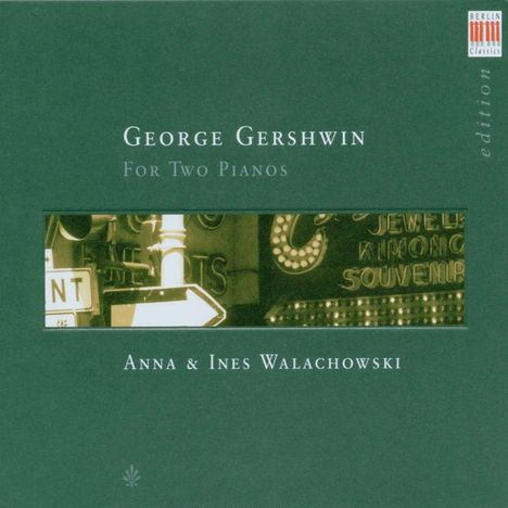 George Gershwin (1898-1937): Arrangements f.2 Klaviere, CD