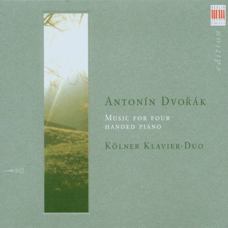 Antonin Dvorak (1841-1904): Klavierwerke zu 4 Händen, CD