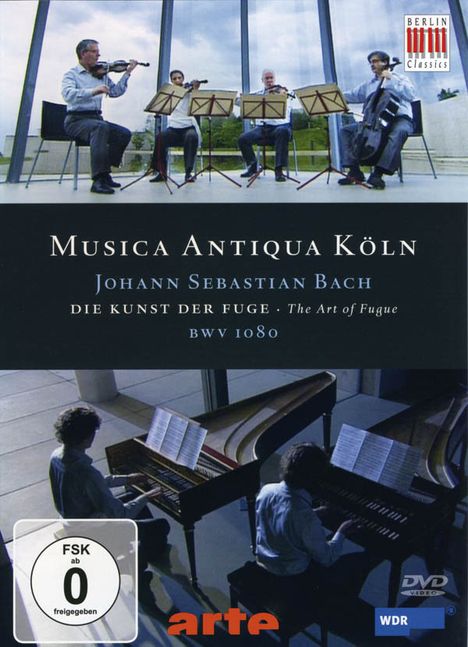 Die Kunst der Fuge BWV 1080, DVD