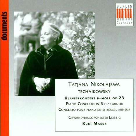 Peter Iljitsch Tschaikowsky (1840-1893): Klavierkonzert Nr.1, CD