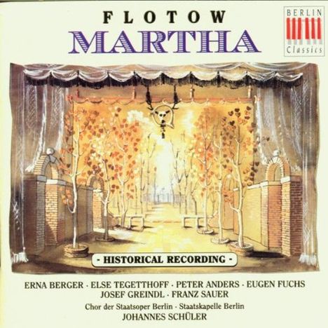 Friedrich von Flotow (1812-1883): Martha, 2 CDs