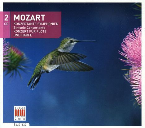 Wolfgang Amadeus Mozart (1756-1791): Sinfonie concertanti KV 297b &amp; KV 364, 2 CDs