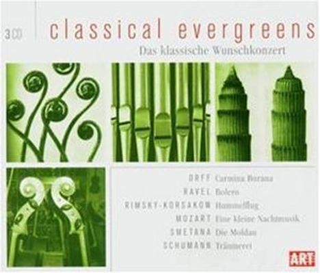Classical Evergreens - Das klassische Wunschkonzert, 3 CDs