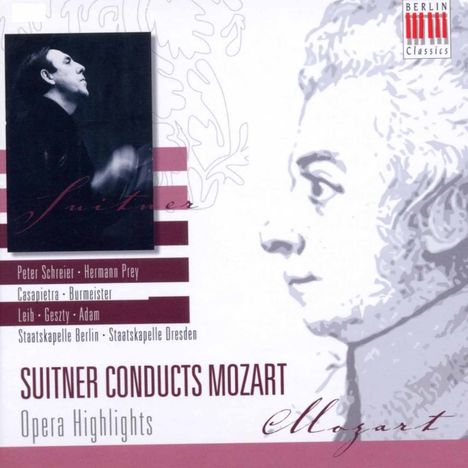 Suitner dirigiert Mozart - Opera Highlights, 5 CDs