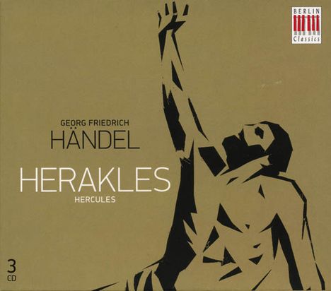 Georg Friedrich Händel (1685-1759): Herakles (in dt.Spr.), 3 CDs