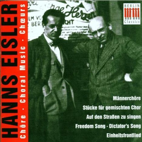 Hanns Eisler (1898-1962): Chorwerke, CD