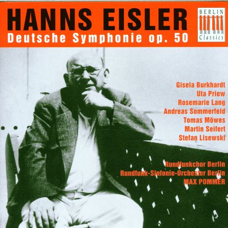 Hanns Eisler (1898-1962): Deutsche Symphonie op.50, CD