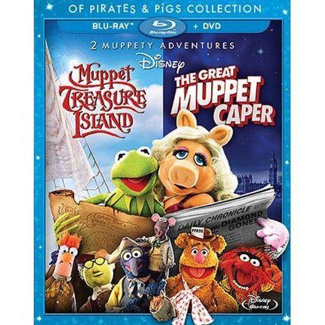 Great Muppet Caper &amp; Muppet Treasure Island: Of: Great Muppet Caper &amp; Muppet Treasure Island: Of, Blu-ray Disc