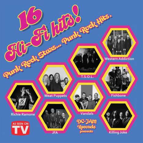 DC-Jam Records Presents: 16 Hi-Fi Hits! (Pink Vinyl), LP