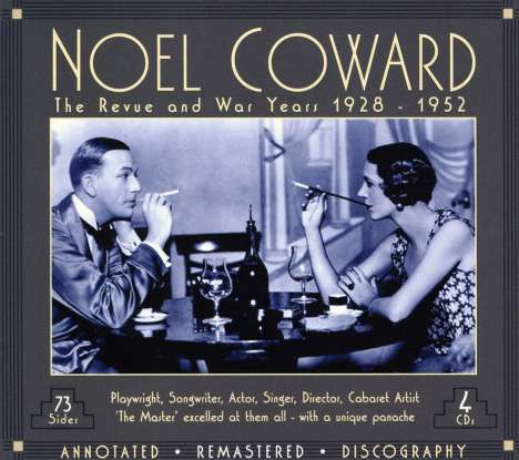 Noel Coward (1899-1973): The Revue And War Years: 1928 - 1952, 4 CDs