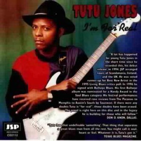 Tutu Jones: I'm For Real, CD