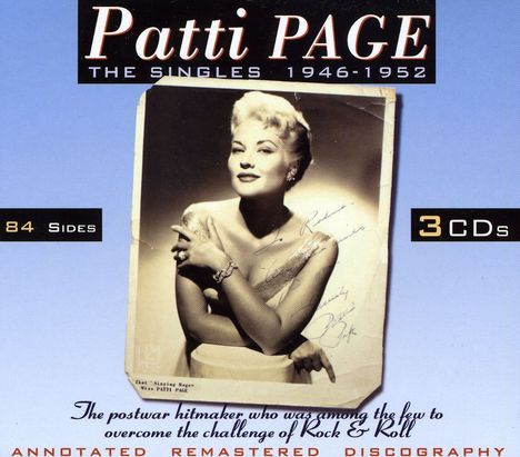 Patti Page: Singles 1946-1952, The, 3 CDs