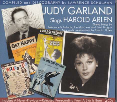 Judy Garland: Sings Harold Arlen, 2 CDs
